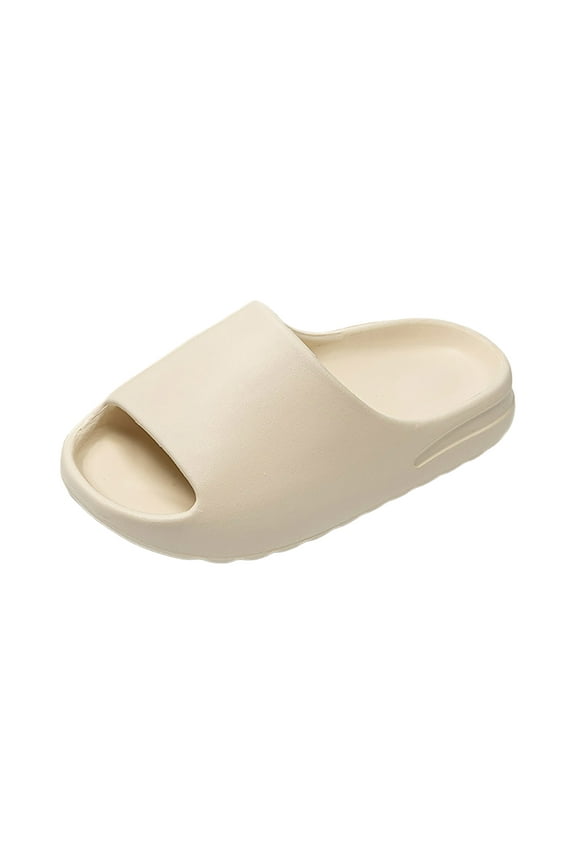 Toddler Summer Shoes Boys Boys Girls Shower Slides Open Toe Soft Sole Anti-Slip Snowflake Gradient House Shoes 2025 Summer Trendy Slippers