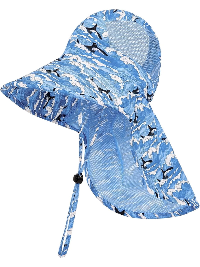 Toddler Sun Hat Boys Girls Kids Sun Hat UPF 50+ Sun  display picture 3