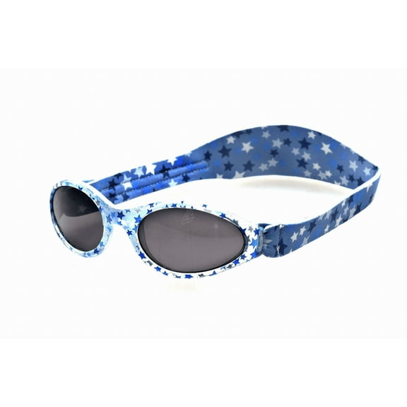 Toddler Wrap Around Sunglasses - Bubzee Polarized Wrap Around - Kids 3  - Starry Night
