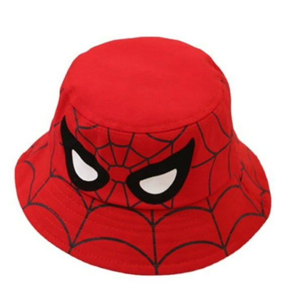 Toddler Sunhat Kids Cartoon Bucket Hat Boys Girls Travel Beach Sun Hat for Baby 2-7 Years