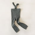 thumbnail image 1 of Toddler Suspender Leggings - Soft Stretchy Ribbed Footless Tights for Baby Boys & Girls (1-8Y) - Spring & Summer, 1 of 3