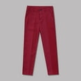thumbnail image 1 of Toddler Sweatpants Girls New Uniform Pants for Boys and Girls Pull on Loose School Golf Adjustable Waist Pant Kids Straight Leg Trousers Wine 3 Years, 1 of 3