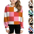 thumbnail image 1 of Toddler Sweatshirt 3T Cute Hoodies for Teen Girls Trendy Preppy Hooded Sweatshirts Oversized Long Sleeve Shirts Gradient Clothes for Girls, 1 of 4