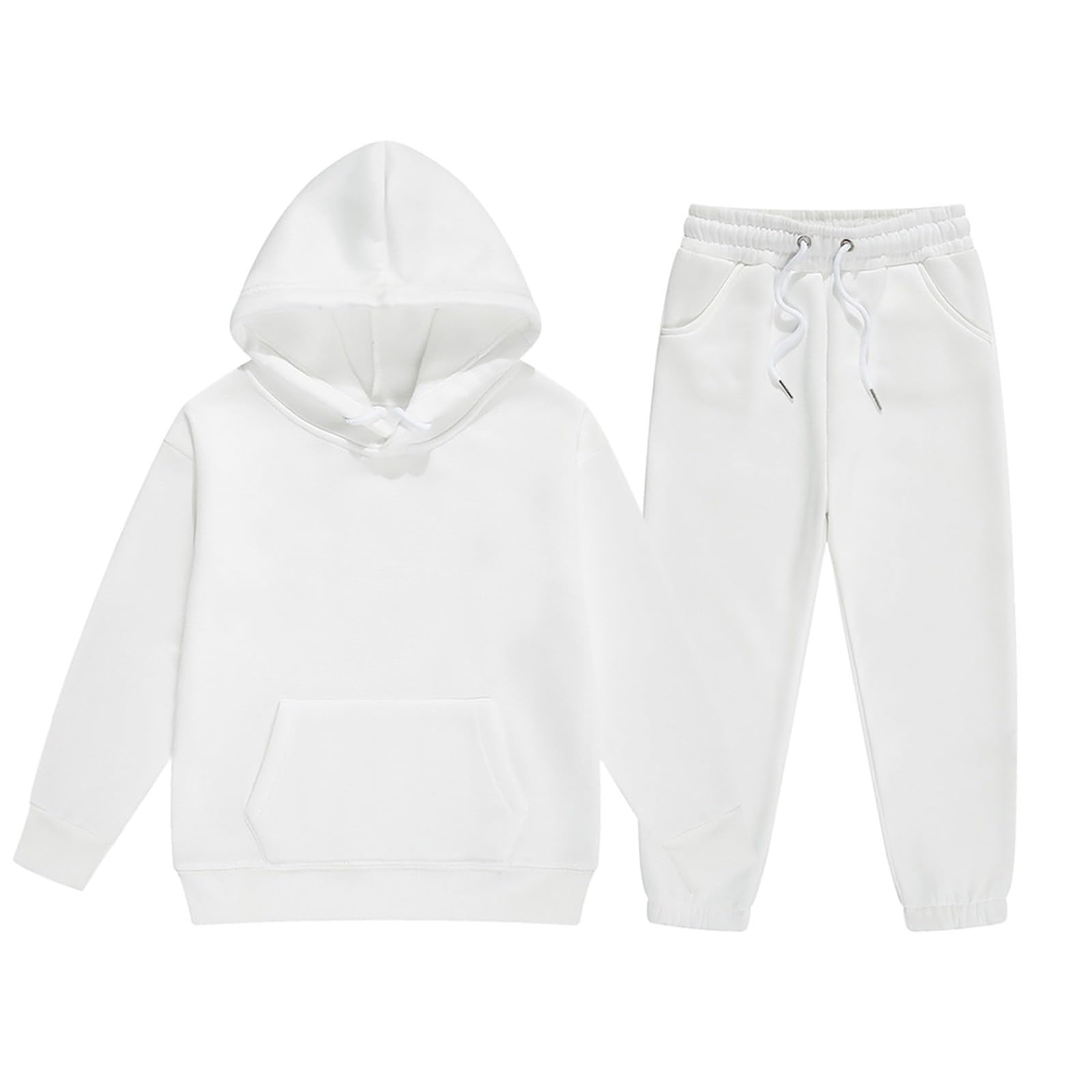 Sweatshirt 3t White Sweatpants Toddler Sweatsuit Child Toddler - Main Image