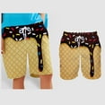 thumbnail image 1 of Toddler Swim Trunks For Boys Cute Print Swimming Shorts For Kids Drawstring Breathable Boys Swim Trunks 1-2 Years, 1 of 5