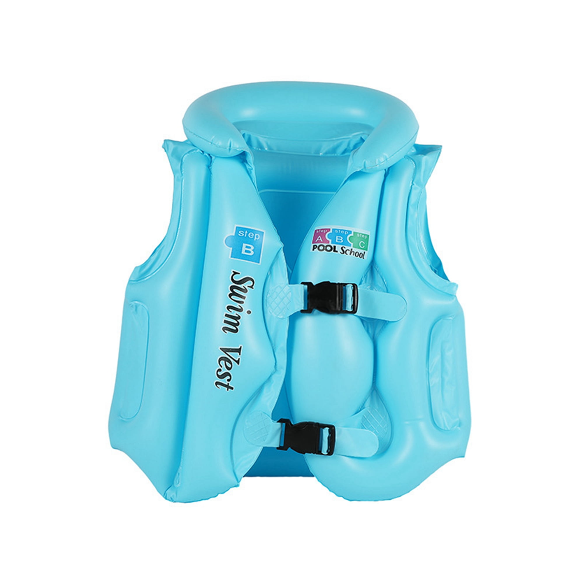 Toddler Swim Vest, Floaties for Toddlers, Kids Cartoon Inflatable Swim