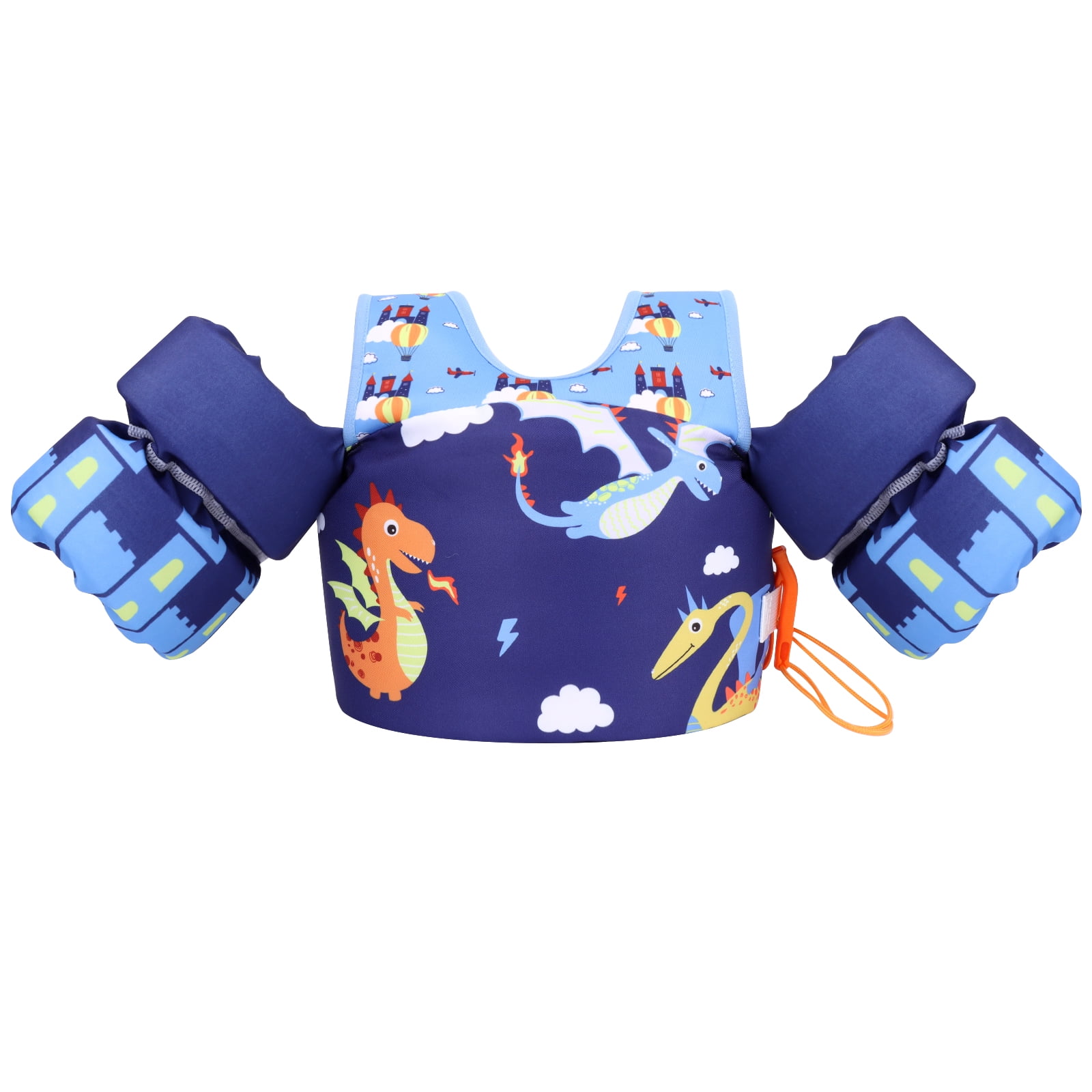 Toddler Swim Vest,Improved Kids Swim Vest Swim Arm Sleeves Learnto