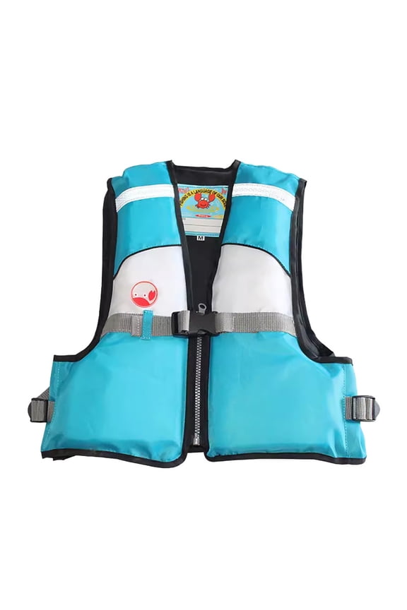 Toddler Swimsuit Boy Boys High Buoyancy Swim Vest Flotation Aid Baby Boy Bathing Suit Sky Blue 1-3 Years