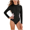 thumbnail image 1 of Toddler Swimsuit Girl Romper Toddler Swimsuit Girl Size 6M-8Y - Cute Ruffle Sling Adjustable Baby Girl Bathing Suit Kids Swimwear for Beach Wear, 1 of 9