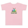 thumbnail image 1 of Toddler T Shirt Egg Spert Easter Egg Hunter with Antlers (Pink, 4T), 1 of 1