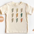thumbnail image 1 of Toddler T-Shirt - Group Of Thunderbolts Checkered Kids Retro Tshirt - Retro TODDLER SHORT SLEEVE TEE BELLA CANVAS 3001T, 1 of 3