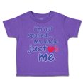 thumbnail image 1 of Toddler T-Shirt I'M Not Spoiled My Uncle Just Loves Me Boy & Girl Clothes Cotton Funny Tee Purple 5 6T, 1 of 5