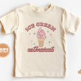 thumbnail image 1 of Toddler T-Shirt - Ice Cream Enthusiast Kids Retro Tshirt - Retro TODDLER SHORT SLEEVE TEE BELLA CANVAS 3001T, 1 of 3