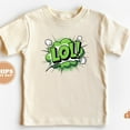 thumbnail image 1 of Toddler T-Shirt - Lol! Kids Retro Shirt - Retro Funny TODDLER SHORT SLEEVE TEE BELLA CANVAS 3001T, 1 of 3