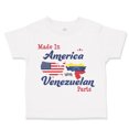 thumbnail image 1 of Toddler T-Shirt Made in America with Venezuelan Parts Boy & Girl Clothes Cotton Funny Tee A White 6 Months, 1 of 5