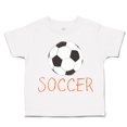 thumbnail image 1 of Toddler T-Shirt Soccer Baby Soccer Boy & Girl Clothes Cotton Funny Tee A White 6 Months, 1 of 5