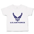 thumbnail image 1 of Toddler T-Shirt U.S Air Force Boy & Girl Clothes Cotton Funny Tee A White 6 Months, 1 of 5