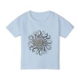 thumbnail image 1 of Toddler T-Shirt with Sun Spiral Design - Choose from Four Vibrant Colors, 1 of 2
