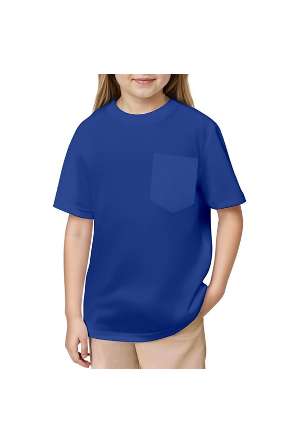 Toddler T Shirts Soft Short Sleeve Boys Shirts Dark Blue T-Shirts Toddler Baseball Shirt 2T Tshirt Boys