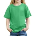 thumbnail image 1 of Toddler T Shirts for Boys Girls Soft Short Sleeve Shirts Boys Green Shirts Toddler Baseball Shirt Boys 3T Shirts, 1 of 6