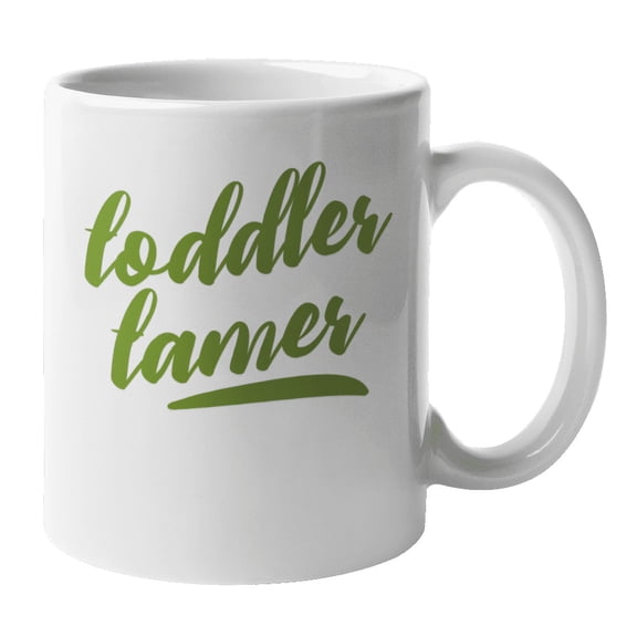 Toddler Tamer, Thank You Coffee & Tea Mug Cup for Daycare Worker (11oz)