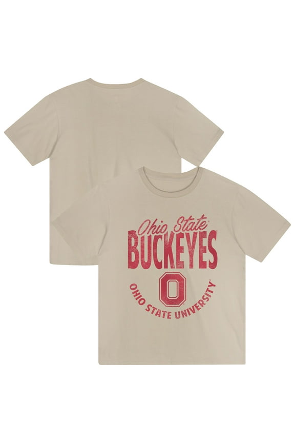 Toddler Tan Ohio State Buckeyes News Flash T-Shirt