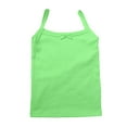 thumbnail image 1 of Toddler Tank Tops Girls Kids Girls Summer Solid Ribbed Tank Top Camisole Tank Relaxed Fit for Summer Or Layering Girls Athletic Tank Tops Light Green 3 Years-4 Years, 1 of 3