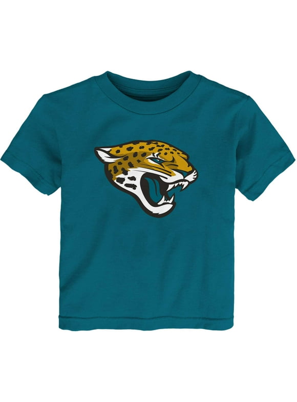 Toddler Teal Jacksonville Jaguars Primary Logo T-Shirt
