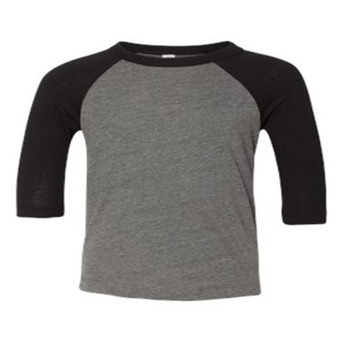 Toddler Three-Quarter Sleeve Baseball T-Shirt Unisex Baby 3200T