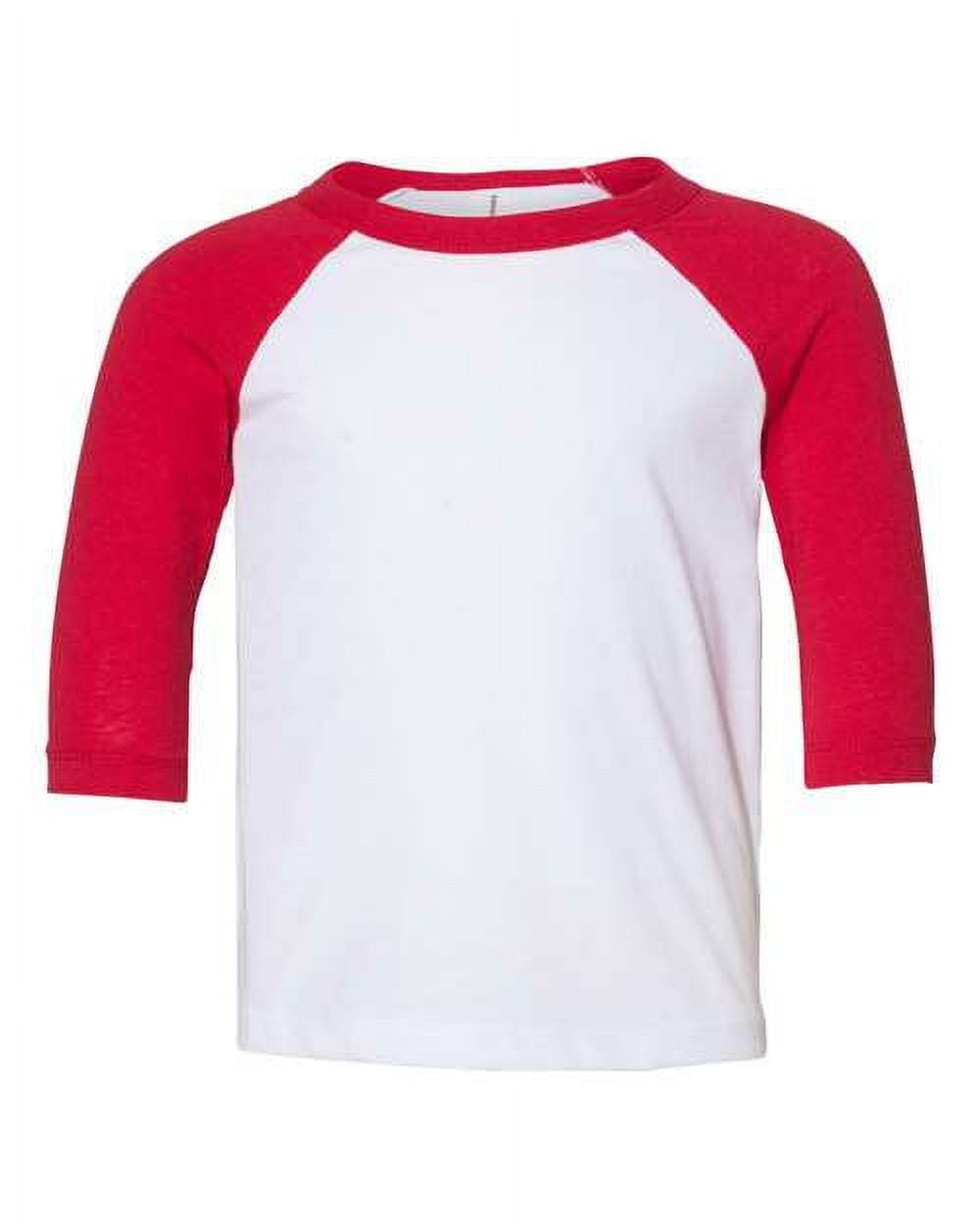 Toddler ThreeQuarter Sleeve Baseball Tee