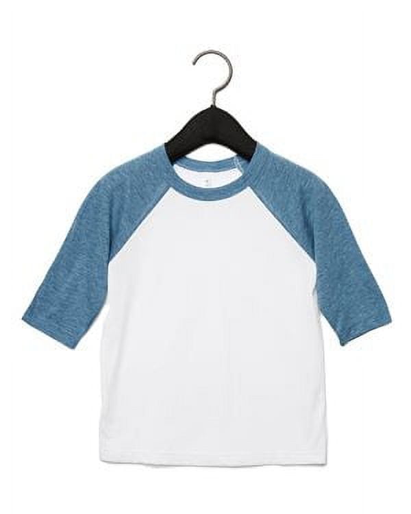 Toddler ThreeQuarter Sleeve Baseball Tee