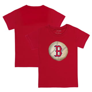 MLB Team Apparel Youth Boston Red Sox Navy Letterman T-Shirt