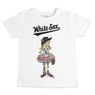 Lids Chicago White Sox Tiny Turnip Youth TT Rex Raglan 3/4 Sleeve T-Shirt -  White/Black
