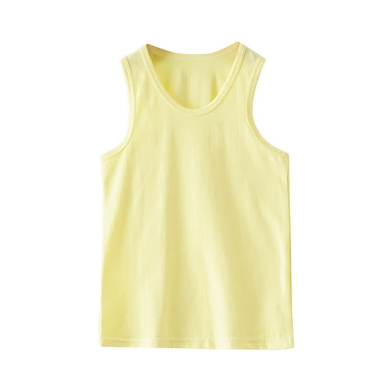 Toddler Toddler Kids Girls Dance Tank Top Racerback Crop Tank Top Soild Sleeveless Sports Dance Ballet Gymnastics Dancewear Long Sleeve 2t Girl Crop Youth Girls Knot 12-18 Months Yellow