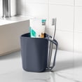 thumbnail image 1 of Toddler Toothbrush Mouthwash Cup Plastic Rinse Cup with 45° Drainage Design BPA-Free, 1 of 6