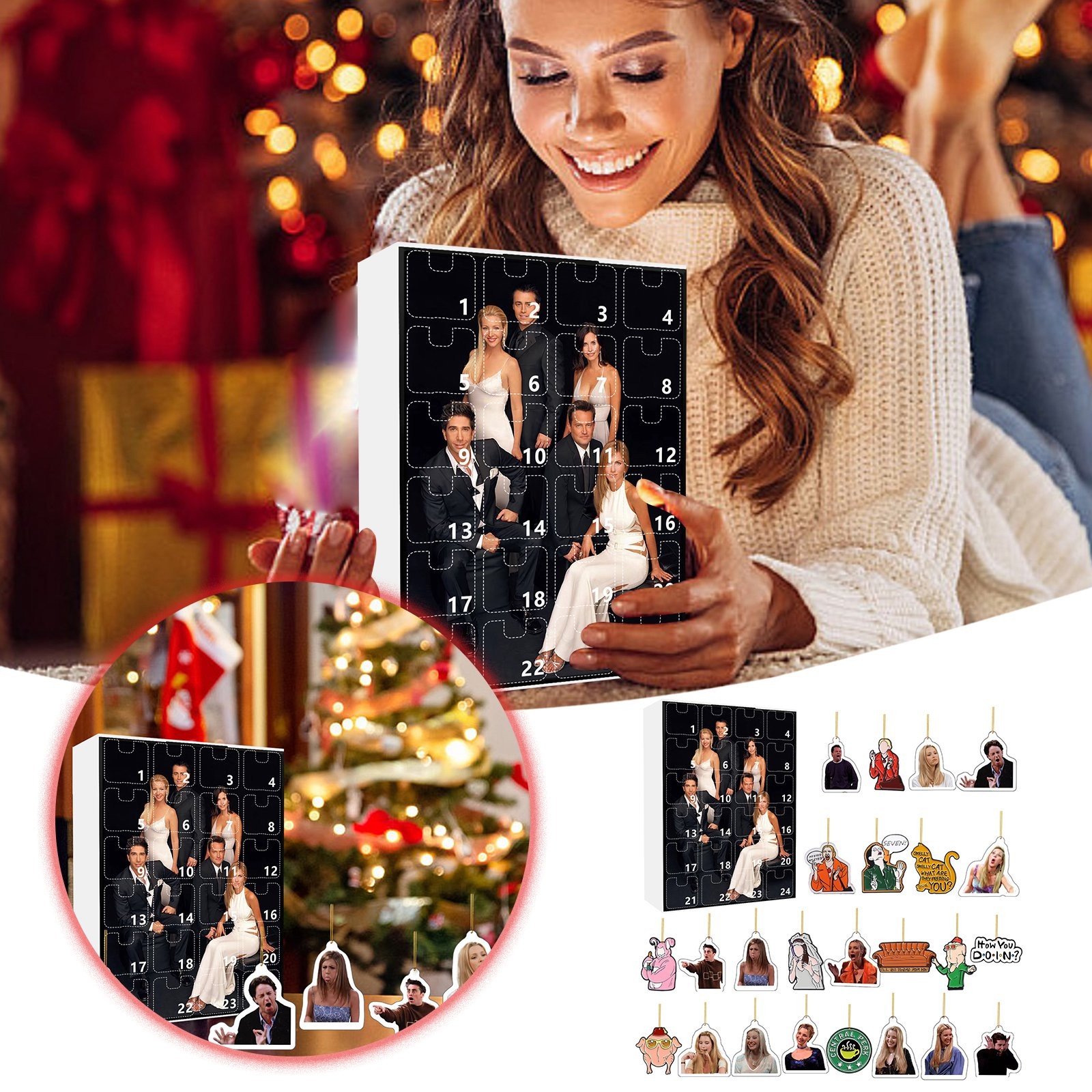 Toddler Toy Christmas Home 2024 Christmas Holiday Advent Calendar