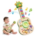 thumbnail image 1 of Toddler Toys 1-3 for Boys Girls, Baby Musical Guitar Toys with Animal Sounds & Melodies, Baby Toys for 12-24 Months, Interactive Learning Toys & Birthday Gifts Toys for 1 2 3 Year Old Girls Boys, 1 of 6