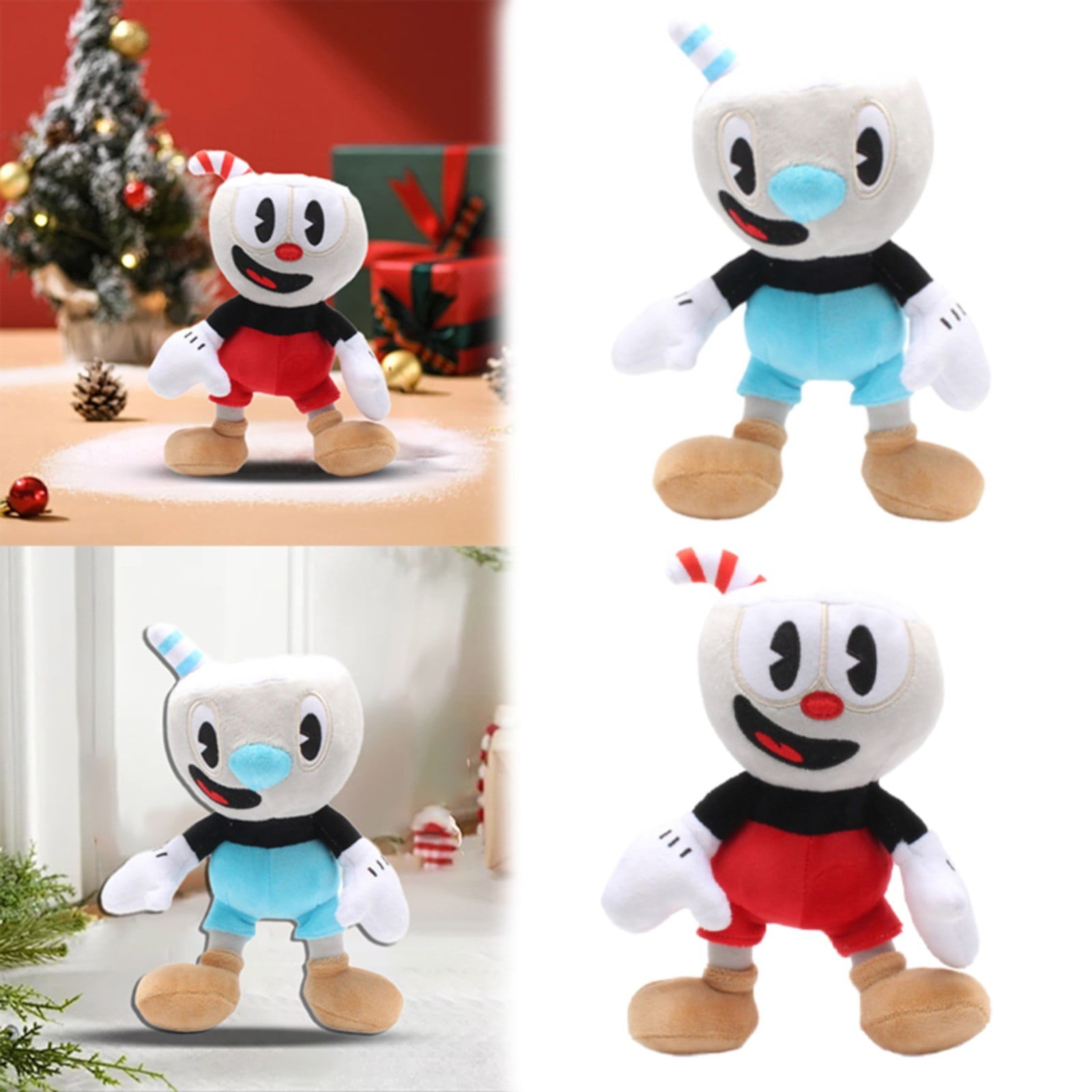 Toddler Toys 2-3 Clearance! Christmas Gifts Anime Game Cuphead Mugman ...
