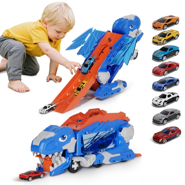 Toddler Toys for Year Old Boys, Dinosaur Toy Trucks, Toy Car