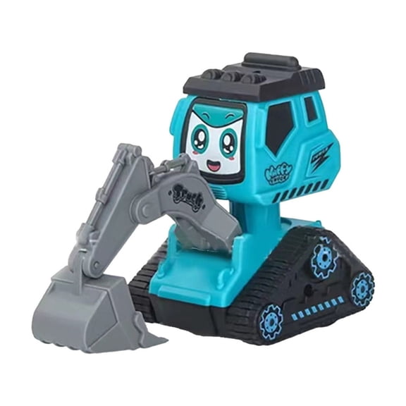 Toddler Toys Clearance! Kids Toy Gifts QTOCIO Children's Push Back Toy Car Engineering Car Children's Toy Car Children's Educational Small Car