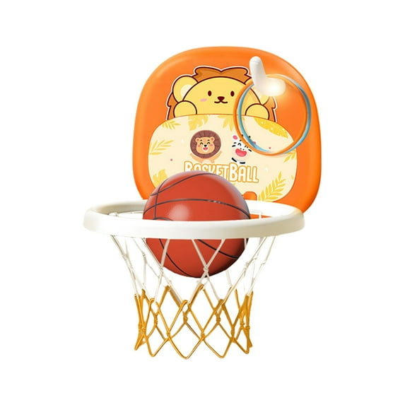Kids Toy Gifts QTOCIO Indoor Hanging Basketball Hoop For Babies 12 3 Years Old Baby Basketball Stand For Home Use Ball Toy For Boys