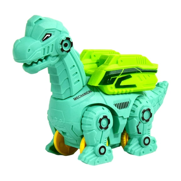 Toddler Toys Clearance! Kids Toys Gift, Dinosaur Mechanical Assembly Model Press Automatic Gliding Dinosaur Car Educational Toy