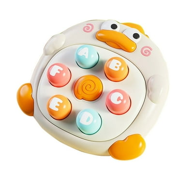 Toddler Toys Clearance! Kids Toys Gifts QTOCIO Interactive Ducks Themed Whack A Mole Toy For Toddlers Improves Hand Eye Coordination With Soft Buttons Interest Stress Relief Educational Toy For Kids