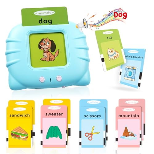 Toddler Toys Sight Words Talking Flash Cards for Ages 2 3 4 Boys and Girls,Autism Sensory Toy for Autistic Children,Learning Educational Montessori Speech Therapy Toys 224 Sight Words