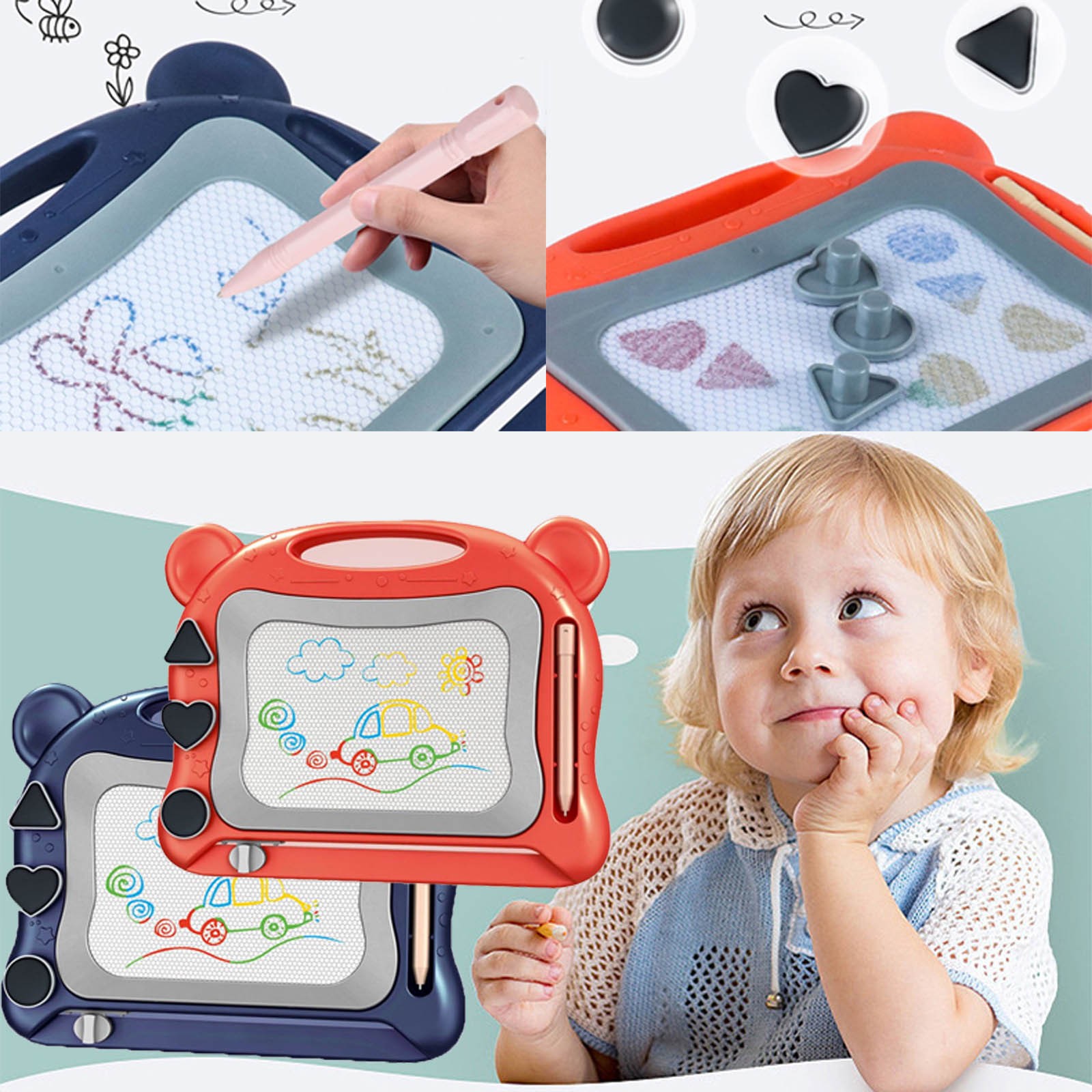 Toddler Toys for Girls Boys Age 1 2 3 4 Year Drawing Board