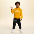 thumbnail image 1 of Toddler Tracksuit Athletic Sweatsuits Sets 2 Piece Long Sleeve Letter Graphic Pullover Hoodie and Jogger Pants Fall Winter Clothes Little Boy Clothes 3-4 Years, 1 of 4