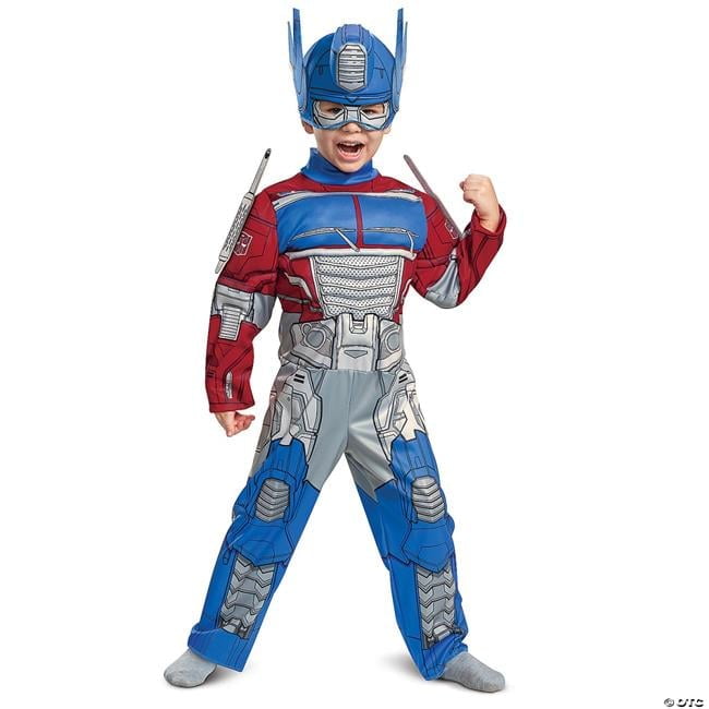 Toddler Transformers Optimus Prime Eg Muscle Costume - Small 2T