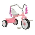 thumbnail image 1 of Toddler Tricycle Age 2 3 4 Years Old Kids Trike with Back Basket 3 Wheel Bike Birthday Toys Gift for Boys Girls Pink, 1 of 8