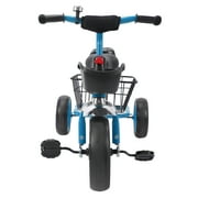 Toddler Tricycle with Bell Kids Tricycle Age 1 to 5 Years Large Basket Storage Kids Trike Toddler Bike for Baby Bike Gifts & Toys for Boys & Girls