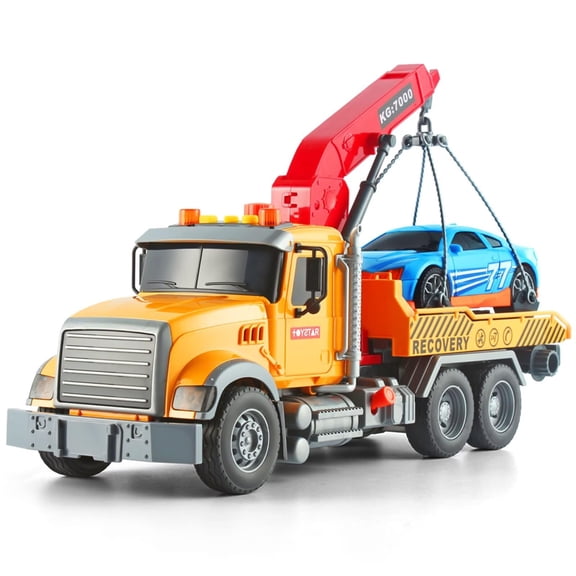 Toddler Trucks Toys for Boys Age 3-5,Big Dump Truck with Lights and Sounds,Kids Boy Toys Christmas Birthday Gift Car